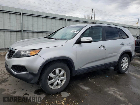 2012 Kia Sorento LX with VIN 5XYKTDA69CG295169, listed as a Copart auction lot 49184155 with 139,684 mi miles and Salvage Title. Bid and sale history available at DreamBid. Image 1.
