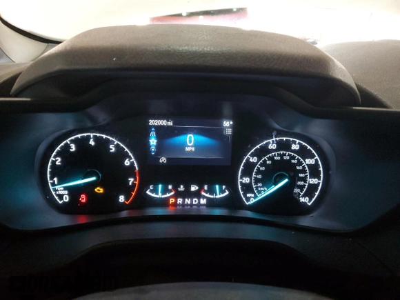 2022 Ford Transit Connect XLT with VIN NM0LS7T21N1521496, listed as a Copart auction lot 52354685 with 202,000 mi miles and Clean title. Bid and sale history available at DreamBid. Image 9.