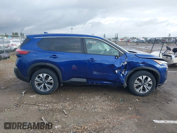 2023 Nissan Rogue SV with VIN 5N1BT3BB0PC779274, listed as a IAAI auction lot 41925202 with 18,243 mi miles. Bid and sale history available at carsss.com. Image 13.