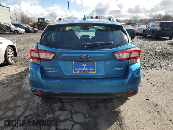 2019 Subaru Impreza Premium with VIN 4S3GTAC63K3702603, listed as a Copart auction lot 48428615 with 79,004 mi miles and Salvage Title. Bid and sale history available at DreamBid. Image 6.