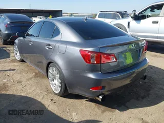 2012 Lexus IS 350 with VIN JTHCE5C22C5002587, listed as a IAAI auction lot 40698147 with 145,928 mi miles and . Bid and sale history available at DreamBid. Image 3.