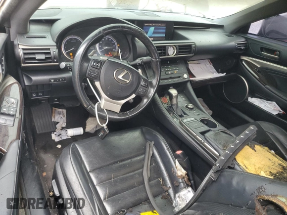 2015 Lexus RC 350 F Sport z VIN JTHHE5BC2F5001413, wystawiony jako Copart lot #63988885 z przebiegiem 134 113 mil mil oraz Szkoda całkowita • Salvage title. Historia ofert i sprzedaży dostępna na DreamBid. Obrazek 8.