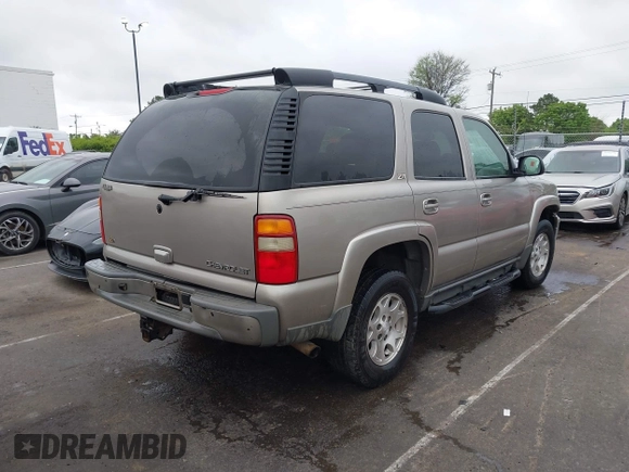 2003 Chevrolet Tahoe LT with VIN 1GNEK13Z73R274335, listed as a IAAI auction lot 41937899 with 1 mi miles. Bid and sale history available at carsss.com. Image 4.