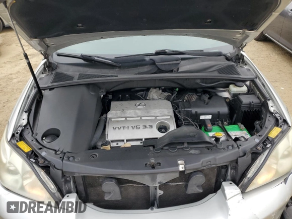 2006 Lexus RX 330 with VIN JTJGA31U260065517, listed as a Copart auction lot 52875235 with 168,177 mi miles and Salvage Title. Bid and sale history available at DreamBid. Image 12.