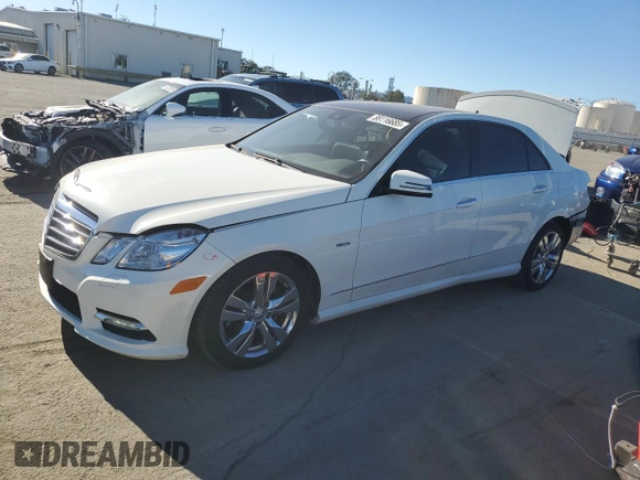 2012 Mercedes-Benz E 350 Luxury with VIN WDDHF2EB1CA556460, listed as a Copart auction lot 88116685 with 73,748 mi miles and Salvage title. Bid and sale history available at DreamBid. Image 1.