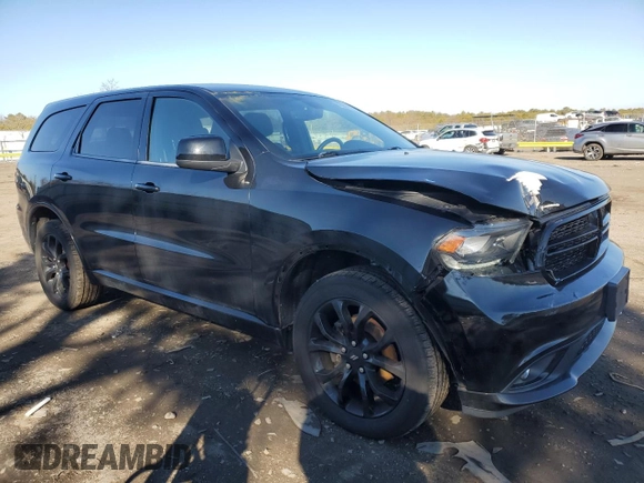 2020 Dodge Durango SXT Plus with VIN 1C4RDJAG7LC146671, listed as a Copart auction lot 46062095 with 35,601 mi miles and Salvage Title. Bid and sale history available at DreamBid. Image 4.