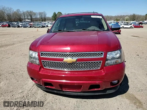 2013 Chevrolet Tahoe LTZ with VIN 1GNSCCE09DR343537, listed as a Copart auction lot 47548715 with 171,692 mi miles and Salvage title. Bid and sale history available at DreamBid. Image 12.
