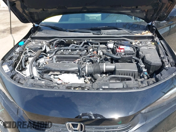 2024 Honda Civic Sedan EX with VIN 2HGFE1F76RH333674, listed as a IAAI auction lot 41774348 with 5,380 mi miles. Bid and sale history available at carsss.com. Image 10.