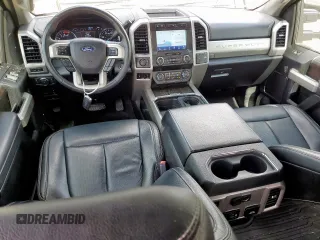 2021 Ford F-250 XL with VIN 1FT7W2BT6MEC47760, listed as a Copart auction lot 61908225 with 111,015 mi miles and Salvage title. Bid and sale history available at DreamBid. Image 8.