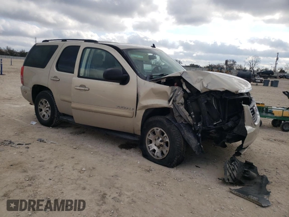 2008 GMC Yukon SLE w/3SA with VIN 1GKFC13C78R235617, listed as a Copart auction lot 43691485 with 93,765 mi miles and Salvage Title. Bid and sale history available at carsss.com. Image 4.