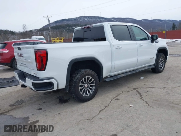 2021 GMC Sierra 1500 AT4 with VIN 1GTP9EED9MZ254983, listed as a IAAI auction lot 41617553 with 49,098 mi miles. Bid and sale history available at carsss.com. Image 4.