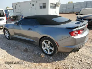 2020 Chevrolet Camaro 1LT with VIN 1G1FB3DX2L0103107, listed as a Copart auction lot 75917804 with 46,552 mi miles and Salvage Title. Bid and sale history available at carsss.com. Image 2.