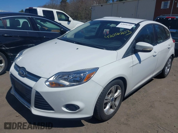 2014 Ford Focus SE with VIN 1FADP3K25EL296593, listed as a IAAI auction lot 42056203 with 116,766 mi miles. Bid and sale history available at carsss.com. Image 2.