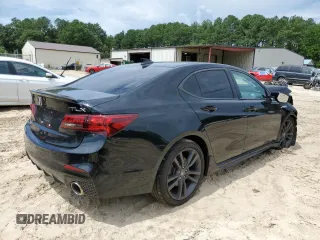 2020 Acura TLX w/A-Spec Pkg with VIN 19UUB1F6XLA010936, listed as a Copart auction lot 60914073 with 0 mi miles. Bid and sale history available at carsss.com. Image 3.