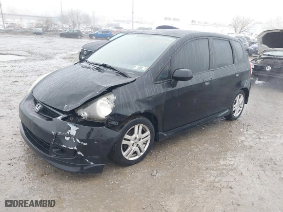 2008 Honda Fit Sport with VIN JHMGD38618S028224, listed as a IAAI auction lot 41575428 with 174,859 mi miles. Bid and sale history available at carsss.com. Image 17.