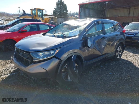 2017 Honda CR-V LX with VIN 7FARW5H32HE003355, listed as a IAAI auction lot 41365147 with 46,649 mi miles. Bid and sale history available at carsss.com. Image 16.