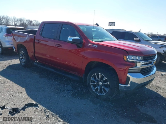 2019 Chevrolet Silverado 1500 LT with VIN 3GCUYDED4KG133999, listed as a IAAI auction lot 41691689 with 88,476 mi miles. Bid and sale history available at carsss.com. Image 1.