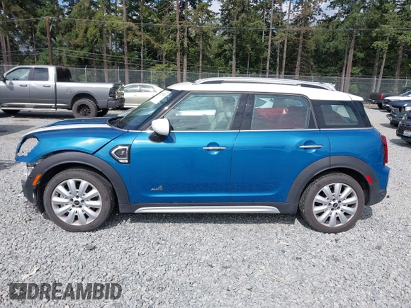 2022 MINI Countryman Cooper S with VIN WMZ83BR0XN3N96765, listed as a IAAI auction lot 42571133 with 22,821 mi miles and . Bid and sale history available at DreamBid. Image 15.