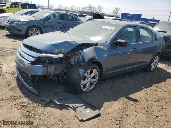 2012 Ford Fusion SE with VIN 3FAHP0HA6CR299189, listed as a Copart auction lot 53317915 with 64,402 mi miles and Clean Title. Bid and sale history available at carsss.com. Image 1.