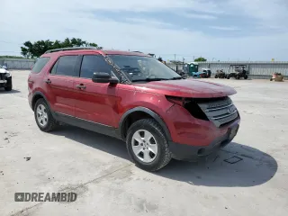 2014 Ford Explorer with VIN 1FM5K7B8XEGB22676, listed as a Copart auction lot 52720025 with Not provided miles and Salvage title. Bid and sale history available at DreamBid. Image 4.