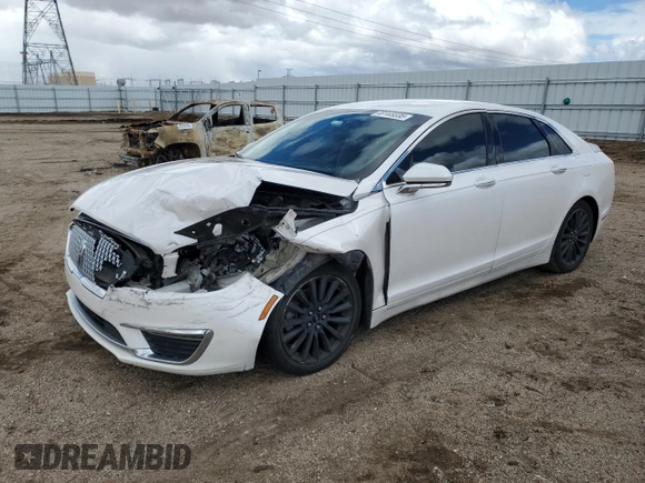2017 Lincoln MKZ Hybrid Premiere with VIN 3LN6L5KU3HR609329, listed as a Copart auction lot 49165535 with Not Provided miles and Salvage Title. Bid and sale history available at carsss.com. Image 1.