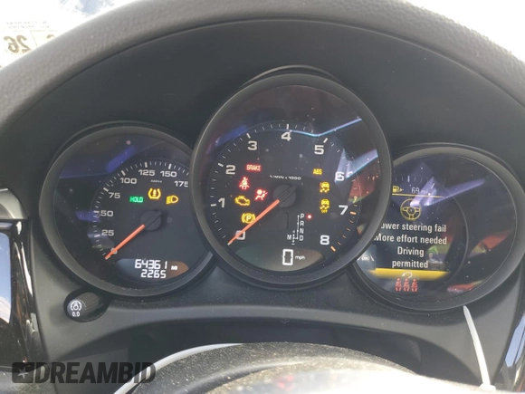 2021 Porsche Macan with VIN WP1AA2A58MLB09297, listed as a Copart auction lot 56110355 with 64,361 mi miles and Salvage title. Bid and sale history available at DreamBid. Image 9.
