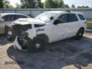 2024 Dodge Durango Special Service with VIN 1C4SDJFT1RC153986, listed as a Copart auction lot 49957425 with Not Provided miles and Salvage Title. Bid and sale history available at carsss.com. Image 1.