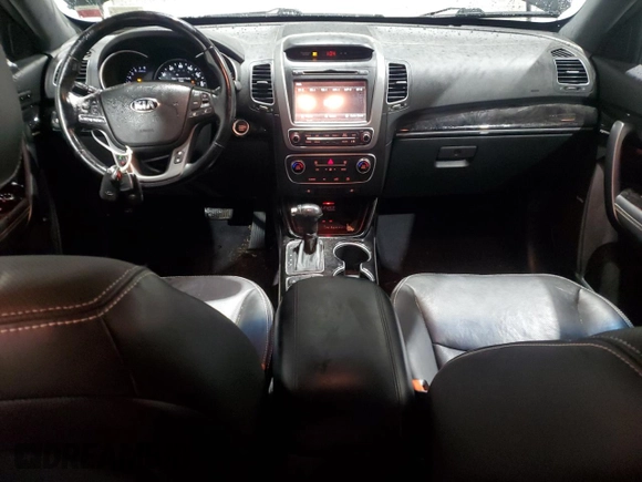 2015 Kia Sorento SX Limited with VIN 5XYKWDA77FG624536, listed as a Copart auction lot 89383385 with 87,305 mi miles and Salvage Title. Bid and sale history available at carsss.com. Image 8.