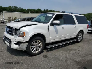 2015 Ford Expedition EL Limited with VIN 1FMJK2AT9FEF09515, listed as a Copart auction lot 59736964 with 170,245 mi miles and Salvage Title. Bid and sale history available at carsss.com. Image 1.