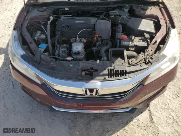 2016 Honda Accord Sedan LX with VIN 1HGCR2F31GA105393, listed as a Copart auction lot 51314075 with 91,945 mi miles and Salvage Title. Bid and sale history available at carsss.com. Image 11.