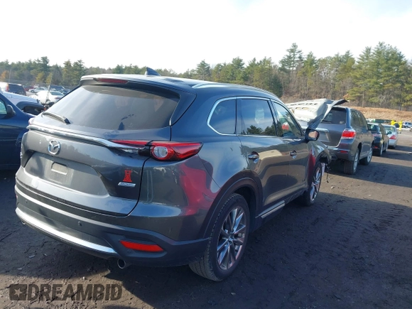 2017 Mazda CX-9 Grand Touring with VIN JM3TCBDY1H0141100, listed as a IAAI auction lot 41054513 with 65,607 mi miles. Bid and sale history available at carsss.com. Image 4.