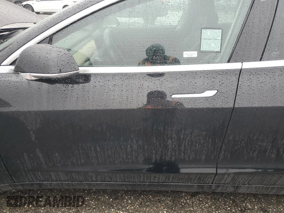 2018 Tesla Model 3 Long Range Battery with VIN 5YJ3E1EB2JF186075, listed as a Copart auction lot 45174215 with Not Provided miles and Salvage Title. Bid and sale history available at DreamBid. Image 7.