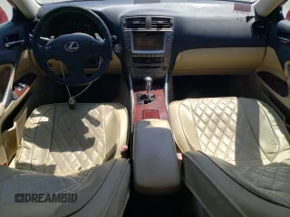 2007 Lexus IS 250 with VIN JTHCK262572010466, listed as a Copart auction lot 54299585 with 182,238 mi miles and Clean Title. Bid and sale history available at carsss.com. Image 8.