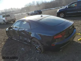 2016 Audi A7 3.0 Premium Plus with VIN WAUWGAFC6GN025766, listed as a Copart auction lot 40046403 with 76,821 mi miles. Bid and sale history available at carsss.com. Image 2.