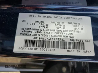 2015 Mazda 3 i Touring with VIN JM1BM1L74F1243583, listed as a Copart auction lot 52114075 with 78,334 mi miles and Salvage Title. Bid and sale history available at carsss.com. Image 13.