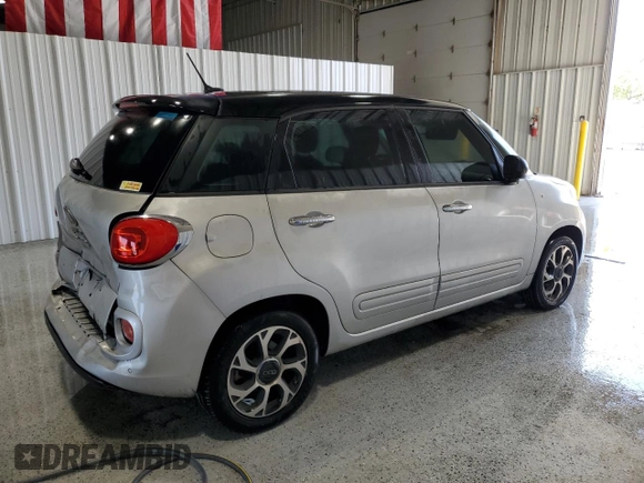 2015 FIAT 500L Easy with VIN ZFBCFABH3FZ034090, listed as a Copart auction lot 48546235 with 116,395 mi miles and Clean title. Bid and sale history available at DreamBid. Image 3.