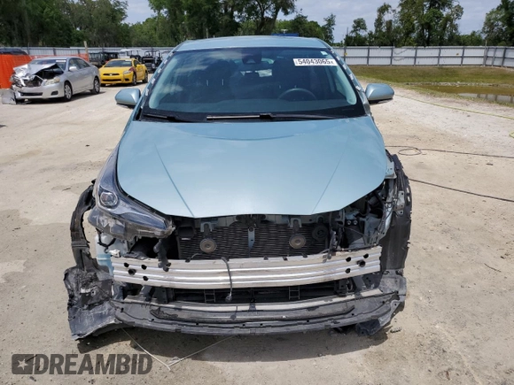 2020 Toyota Prius L Eco with VIN JTDKARFU5L3110386, listed as a Copart auction lot 54043065 with 75,579 mi miles and Salvage Title. Bid and sale history available at DreamBid. Image 5.