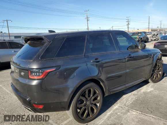 2022 Land Rover Range Rover Sport HSE Silver Edition с VIN SALWR2SU8NA234215, выставлен на аукционе Copart как лот 89403625 с пробегом 24 280 миль миль и Списание • Salvage title. История ставок и продаж доступна на DreamBid. Изображение 3.