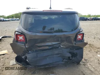 2018 Jeep Renegade Latitude with VIN ZACCJBBB5JPG77352, listed as a Copart auction lot 54854675 with 85,493 mi miles and Salvage title. Bid and sale history available at DreamBid. Image 6.