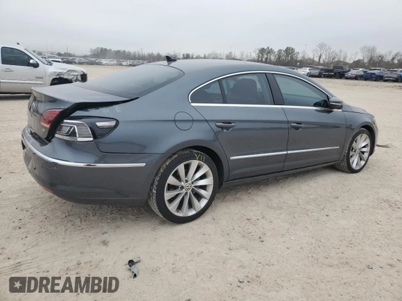 2013 Volkswagen CC VR6 Lux with VIN WVWHU7AN9DE508793, listed as a Copart auction lot 45765715 with 165,897 mi miles and Salvage Title. Bid and sale history available at carsss.com. Image 3.