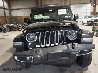 2019 Jeep Wrangler Unlimited Sahara with VIN 1C4HJXEG9KW579682, listed as a IAAI auction lot 41310472 with 74,265 mi miles. Bid and sale history available at carsss.com. Image 6.
