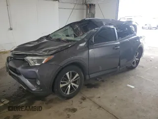 2018 Toyota RAV4 XLE with VIN JTMRFREV1JJ745110, listed as a Copart auction lot 61279835 with Not provided miles and Salvage title. Bid and sale history available at DreamBid. Image 1.