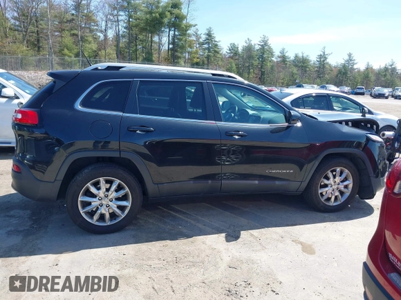 2014 Jeep Cherokee Limited with VIN 1C4PJMDS7EW247020, listed as a IAAI auction lot 42081243 with 46,499 mi miles. Bid and sale history available at carsss.com. Image 13.