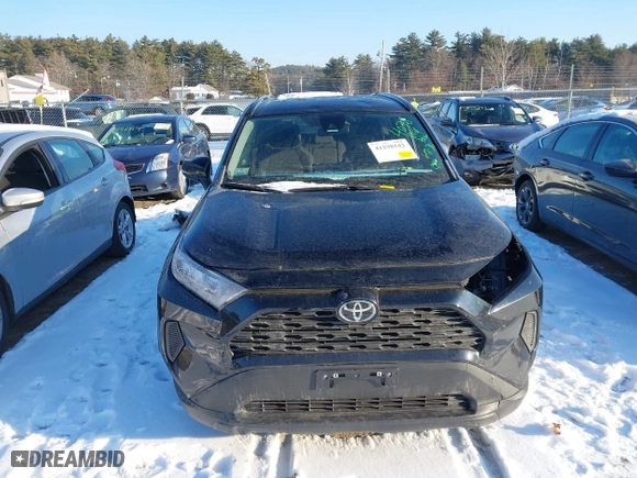 2021 Toyota RAV4 LE with VIN 2T3K1RFVXMW107264, listed as a IAAI auction lot 41298542 with 94,017 mi miles. Bid and sale history available at carsss.com. Image 12.