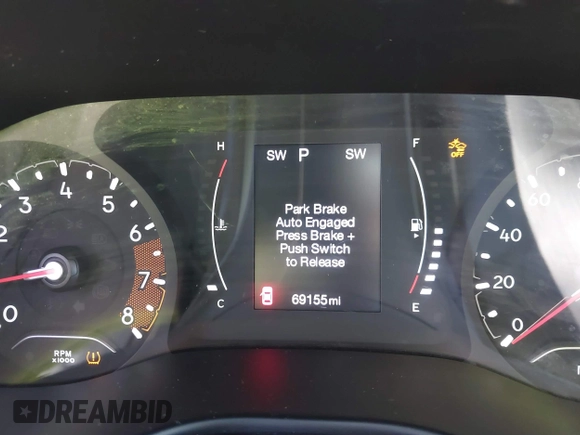 2022 Jeep Compass Latitude with VIN 3C4NJCBB4NT140193, listed as a IAAI auction lot 41787187 with 69,155 mi miles and . Bid and sale history available at carsss.com. Image 15.