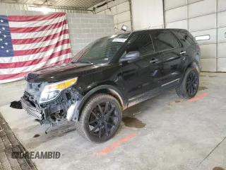 2013 Ford Utility Police Interceptor with VIN 1FM5K8AR0DGA99908, listed as a Copart auction lot 85227214 with 173,962 mi miles and Salvage Title. Bid and sale history available at carsss.com. Image 1.