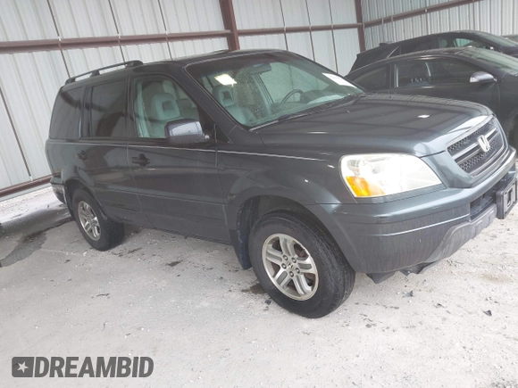 2005 Honda Pilot EX-L с VIN 5FNYF18585B055263, выставлен на аукционе IAAI как лот 42234192 с пробегом 259 274 миль миль и . История ставок и продаж доступна на DreamBid. Изображение 1.