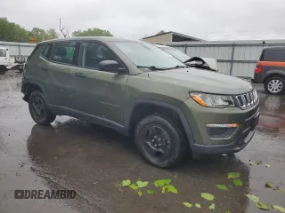 2018 Jeep Compass Sport z VIN 3C4NJDABXJT163155, wystawiony jako Copart lot #58648405 z przebiegiem 93 099 mil mil oraz Szkoda całkowita • Salvage title. Historia ofert i sprzedaży dostępna na DreamBid. Obrazek 4.