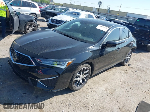 2021 Acura ILX w/Premium Package with VIN 19UDE2F70MA002092, listed as a IAAI auction lot 41867326 with 46,411 mi miles. Bid and sale history available at carsss.com. Image 17.