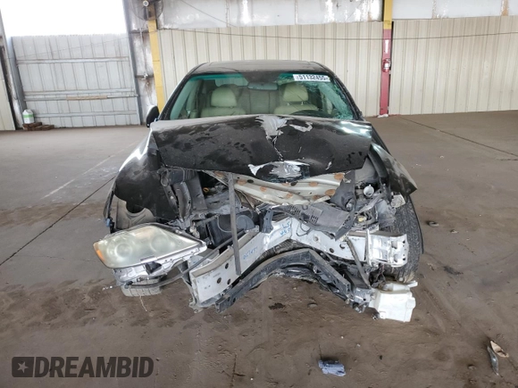2008 Lexus LS with VIN JTHBL46F385071872, listed as a Copart auction lot 51132455 with 208,957 mi miles and Salvage Title. Bid and sale history available at carsss.com. Image 5.